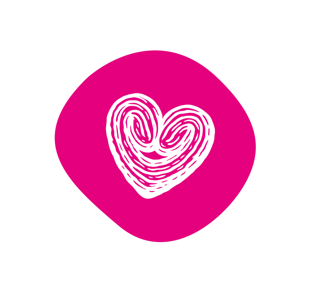 Schweineohr Herz Icon